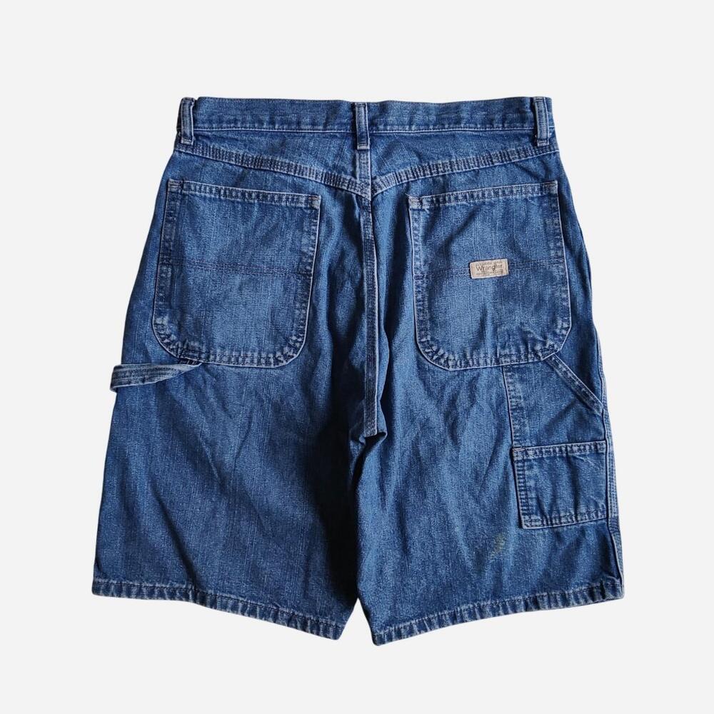 Wrangler carpenter jeans in blue cotton denim